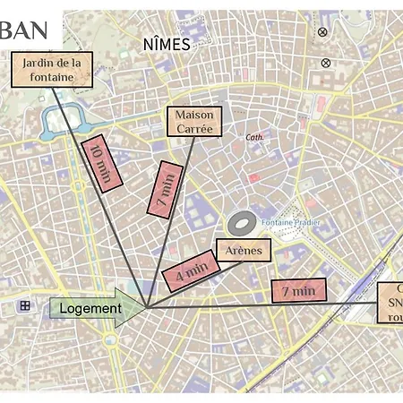 Douceur Nimoise En Centre - Rdc Et Exterieur Nîmes